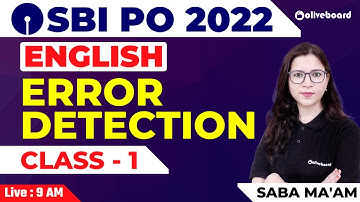 SBI PO Engels 2022 | Foutdetectie voor SBI PO | Klas 1 | Door Saba Ma