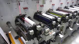 Gidue Combat 430 - 8 Colour UV Label Press