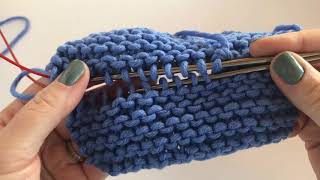 3 Needle Garter BO