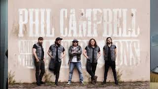 JFALCO COVER PHIL CAMPBELL &amp; THE BASTARD SONS  - INTO THE DARK