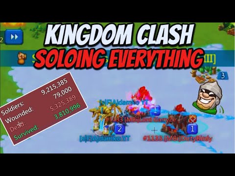 Lords Mobile - KvK Action. Soloing Castles. Rallying online targets ...