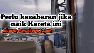 Perjalanan Malam ‼️ Lebih dari 10 jam Naik KERETA SERAYU dari Jakarta Menuju Purwokerto via Bandung