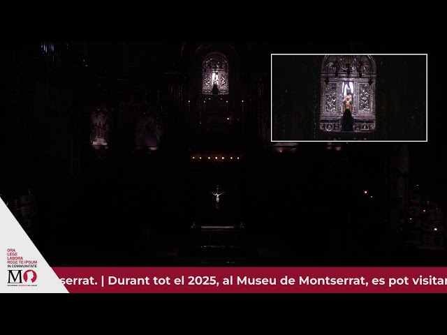 31 juliol, dijous, memòria de sant Ignasi de Loiola, 1 - En directe des de Montserrat