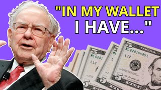 Warren Buffett Reveals How Much Is In His Wallet.