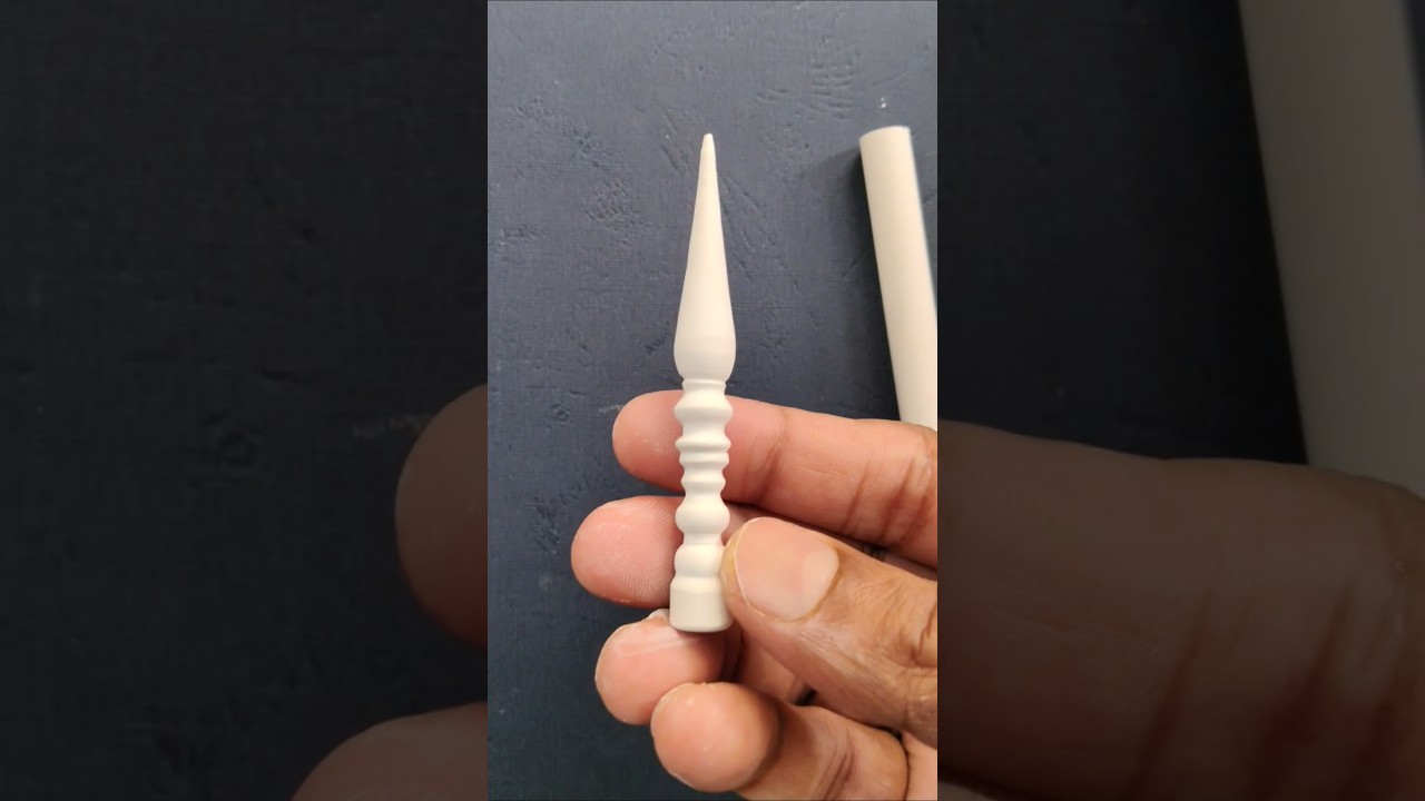 😊CHALK CARVING USING JUST A THUMBNAIL – No Tools!