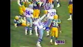 Dallas Cowboys at Green Bay Packers highlights (1991)