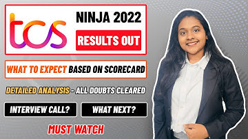 TCS NINJA 2022 RESULTS OUT! | Next Steps, Interview Call? | All details covered