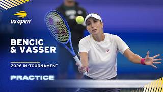 LIVE | Belinda Bencic and Oren Vasser | Practice Session | 2026 US Open