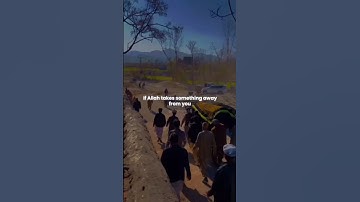 When Allah Takes Away Something || The Sins Nasheed #shorts