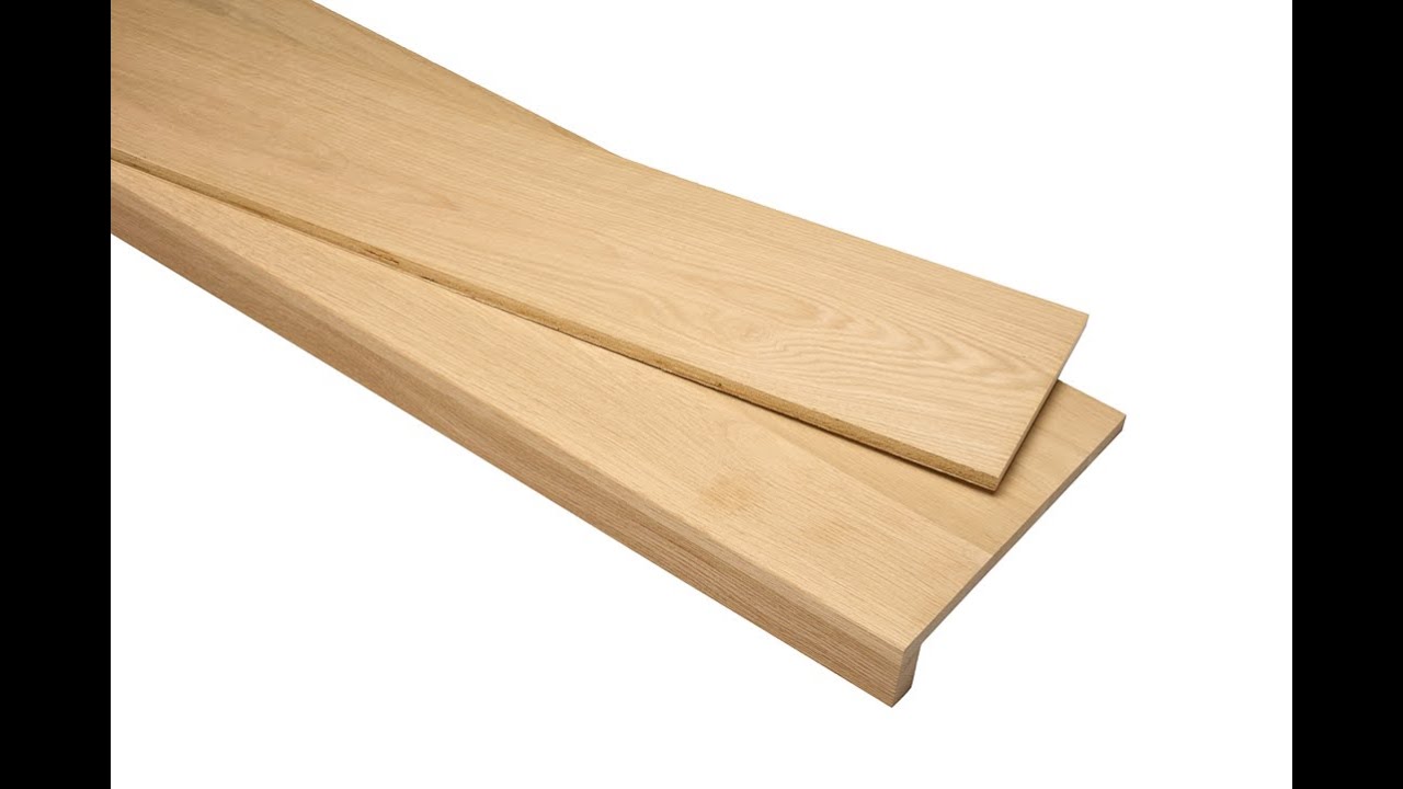Woodhut Canada solid wood stair treads - YouTube