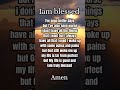 iam blessed #newyear #shortsfeed #motivation #jesusworshipsongs#christiansongs #viralshorts #blessed
