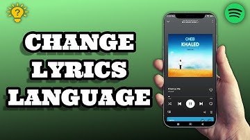 How To Change Spotify Lyrics Language | Social Tech Insider