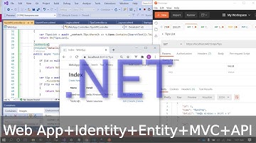 Code First .NET Wep App and API with Login (โค้ดนิดเดียว)