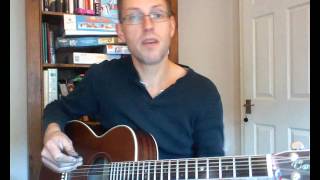 How to play Sweet Child O Mine by Guns N Roses on Guitar - Acoustic lesson / tutorial