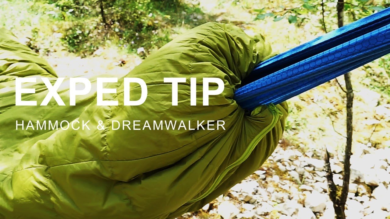 Exped Tip: Hammock & Dreamwalker - YouTube