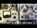 Leevers Rich Series Cs vintage reel to reel tape recorder