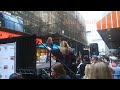 Bernadette Peters Addresses Protesters During Broadway Barks Pet Adoption Event - Shubert Alley