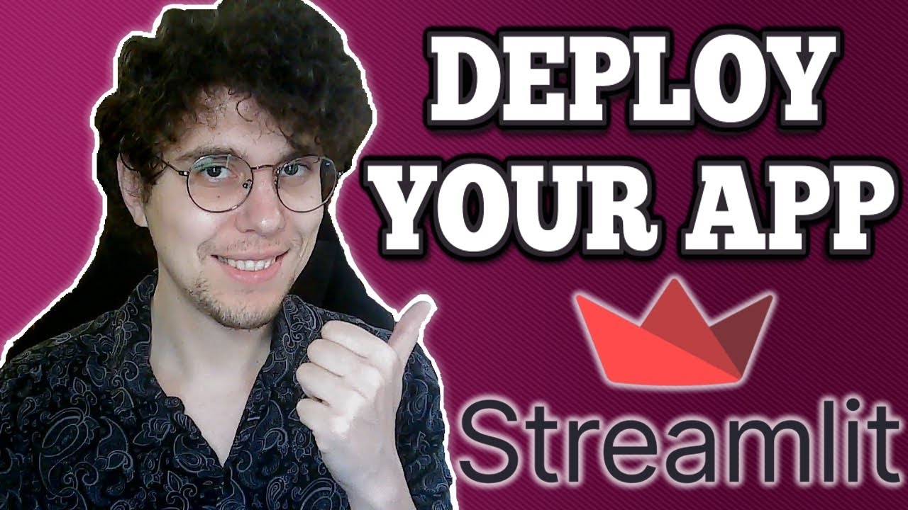 How To Deploy An App On Streamlit - YouTube