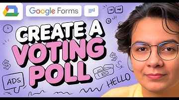 How To Create A Voting Poll In Google Forms - 2025 (For Beginners)