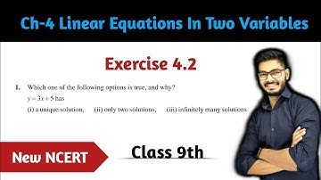 Class 9th, Question 1 of Ex 4.2, Chapter 4 Linear Equations in Two Variables Class 9, New NCERT