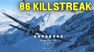 86 KILLSTREAK Bomber Gameplay - Battlefield V
