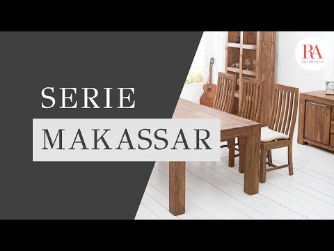 Unsere Möbel der Massivholzserie MAKASSAR | Riess-Ambiente.de