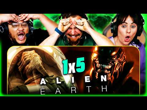 Thumbnail for ALIEN: EARTH EPISODE 5 REACTION!! 1x05 Breakdown & Review | Xenomorph | Facehugger