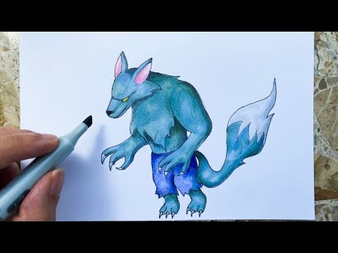Video: Wie Zeichnet Man Einen Werwolf