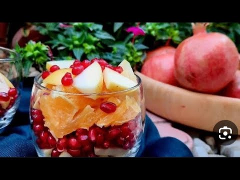 طريقه تحضير سلطه فواكه رومان وكمثره وجوافه ذي المحلات جربوها هاتوفري كتير
