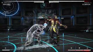 MKX Sub-Zero (Unbreakable) Combo