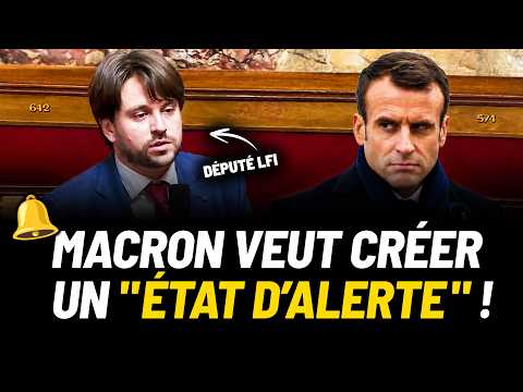 🚨 DANGER! MACRON WANTS TO CREATE A "STATE OF ALERT": Towards a new state of emergency in France?