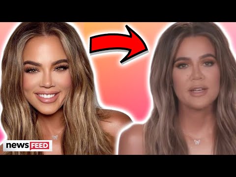 Khloe Kardashian's Severely ALTERED Face Caught On Camera!