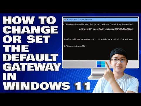 How To Change or Set The Default Gateway in Windows 1011 [Guide]