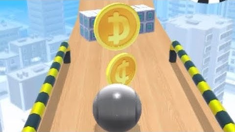 SKY ROLLING BALL 3D -All Levels (Levels 97 -98)/Gameplay IOS  .