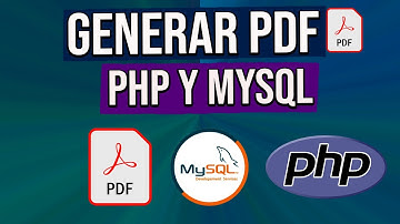 ✅Como Generar PDF en PHP y MySQL | Rápido y Fácil 2025