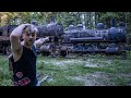 Journey to the abandoned ghost trains  deep in the forest