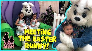 Trinity and Serenity Easter 2019 Photo Shoot with Bunny