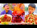 Mukbang  crocodile head  spicy bullfrog  big oyster  chinese food  songsong and ermao