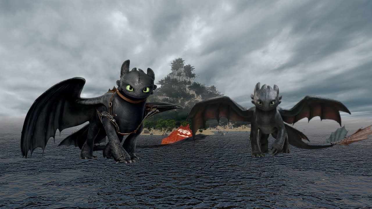 Toothless (Animated) Vs. Toothless (2025) - YouTube