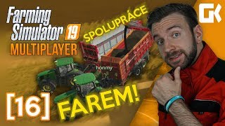 SPOLUPRÁCE FAREM! | Farming Simulator 19 Multiplayer #16