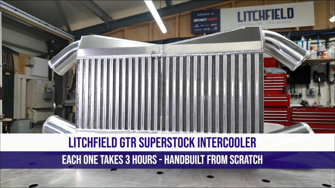 Building our Nissan GT-R Superstock Intercooler