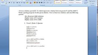 Artificial Intelligence-(AI)- Prolog-part-1