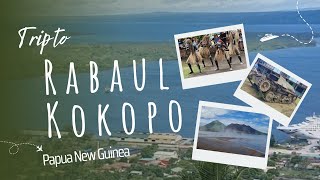 Day tour in Rabaul Kokopo, Papua New Guinea. 