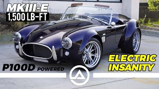 1,500 ftlb Torque Electric Powered Shelby Cobra Tesla KILLER by Superformance