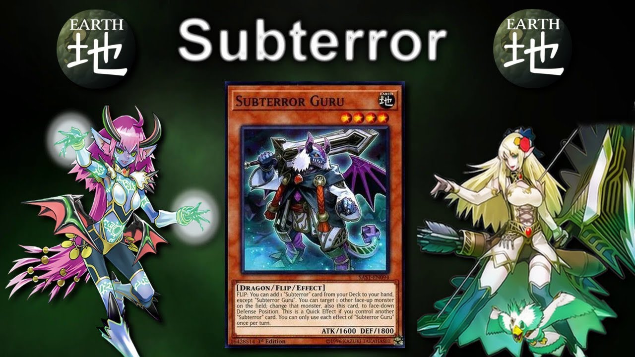 yugioh guru control deck Yu-Gi-Oh! - Subterror - SAST-EN094 - Savage Strike - First Edition YGOrganization | [Deck Recipe] “Subterror”