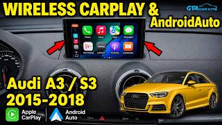 Wireless CarPlay and AndroidAuto Audi A3 S3 2015 2016 2017 2018
