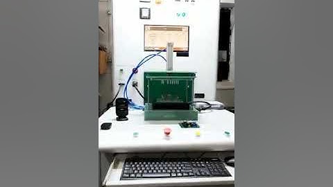 PCBA FCT with data logger and PCB marker.