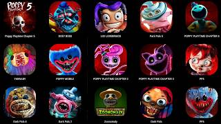Celebrity Poppy Playtime Chapter 1,2,3,4,5,6 Mobile vs Dark Pals The 1st Floor All Main Bosses! Profile