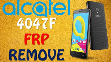 ALCATEL U5 4047F FRP REMOVE 100% DONE