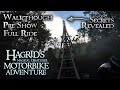 Hagrids motorbike coaster  pov  front row  pre show  walk through queue  wide angle